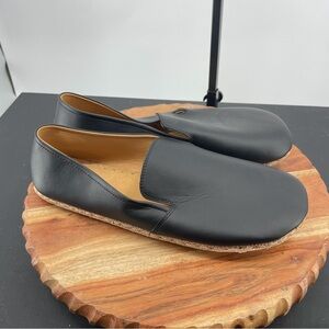 Source Unknown Black Leather Loafers